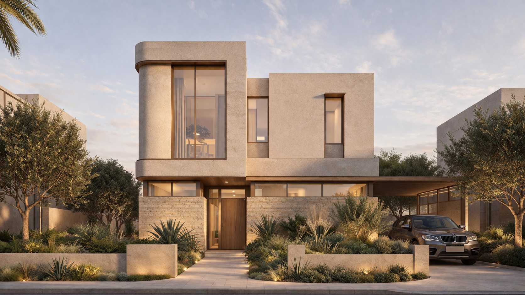 Standalone Villa 01 render